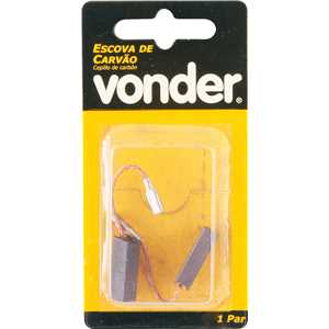 Escova de carvão para martelete MPV 810, 220 V~, VONDER