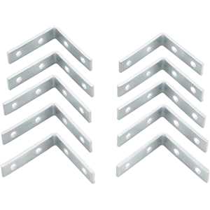 Cantoneira para cortina, 4 cm x 4 cm, zincada, VONDER