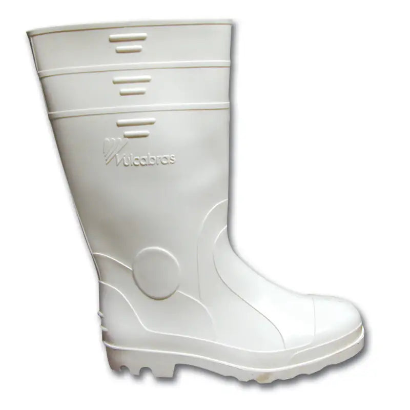 Bota Vulcabras Branca Pvc Cano Longo C/Forro 37