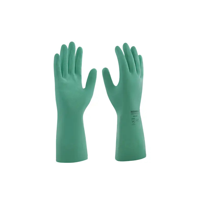 Luva Látex Nitrílico Verde 7 Mucambo