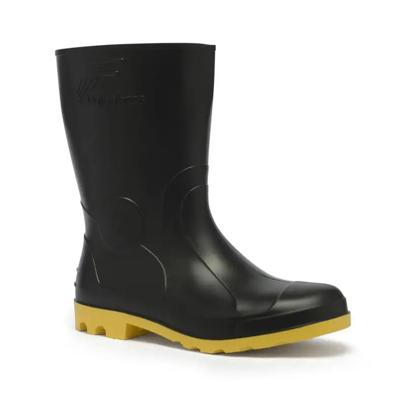 Bota Vulcabras Solado Amarelo Cano Médio S/Forro 37