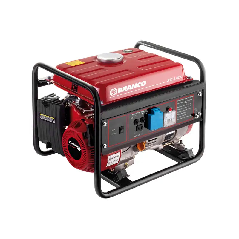 Gerador Gasolina 1300W 4 Tempos Branco 220V