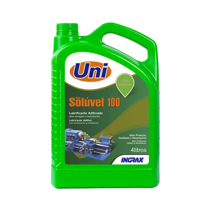Óleo Sóluvel Uni Ingrax 100 Usinagem 4X4l