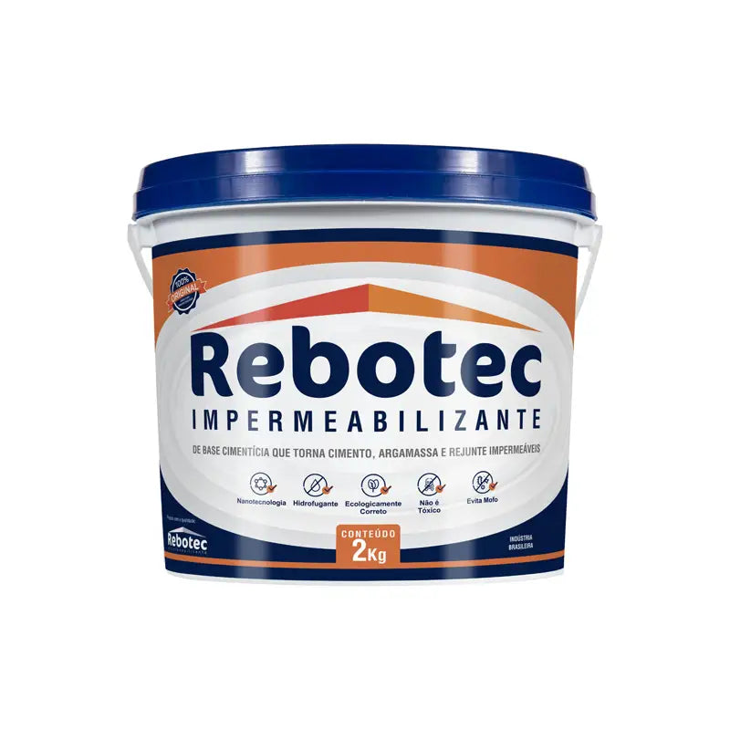 Impermeabilizante Hidrofugante Rebotec 2Kg