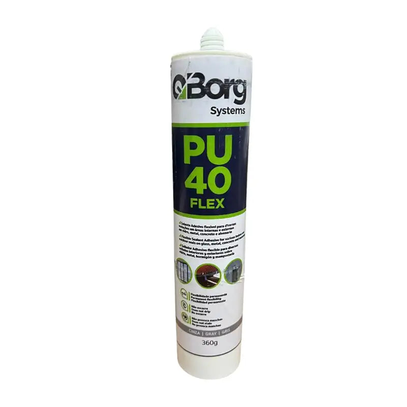 Selante Pu Cinza 360G Pu40 Flex Qborg C12