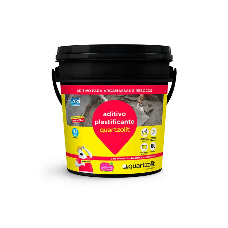Impermeabilizante Argamassa 18L Plastificante Quartzolit