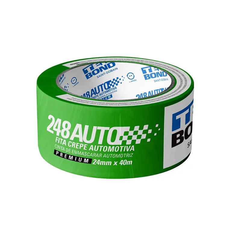 Fita Crepe 48Mmx40m Automotiva Verde Tekbond