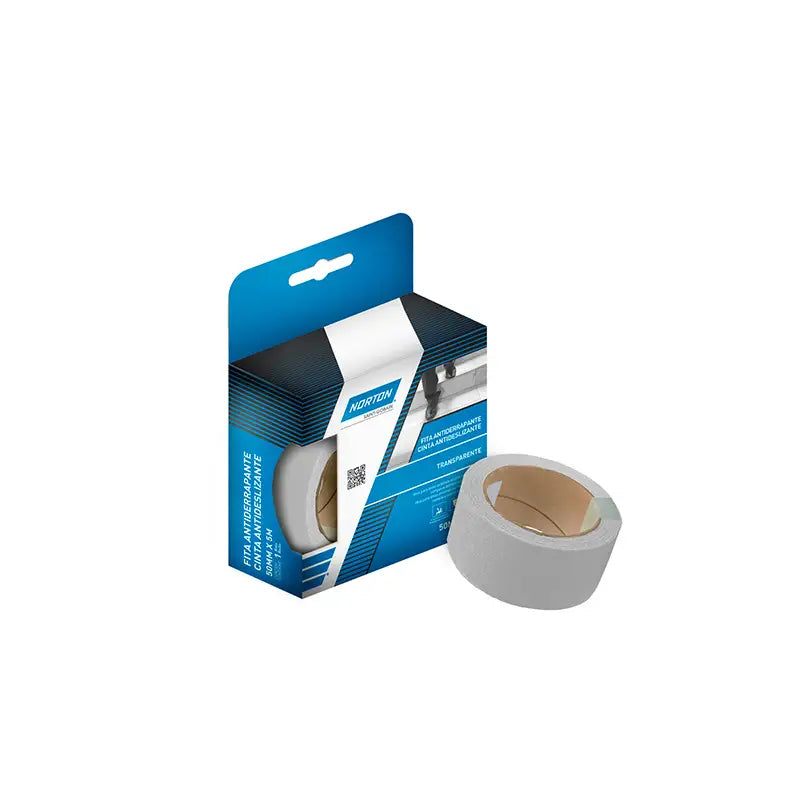 Fita Antiderrapante Escadas Transparente 05Cmx5m Norton