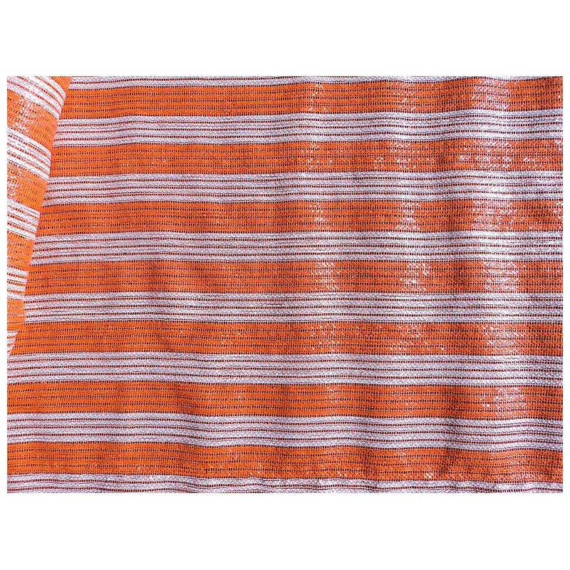 Tela Tapume 120X50 Laranja/Branco Citropack