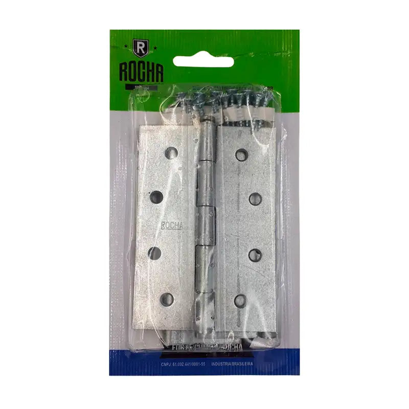 Dobradiça Zincada Galvanizada 4,0X2,5/8 Rocha C3 En