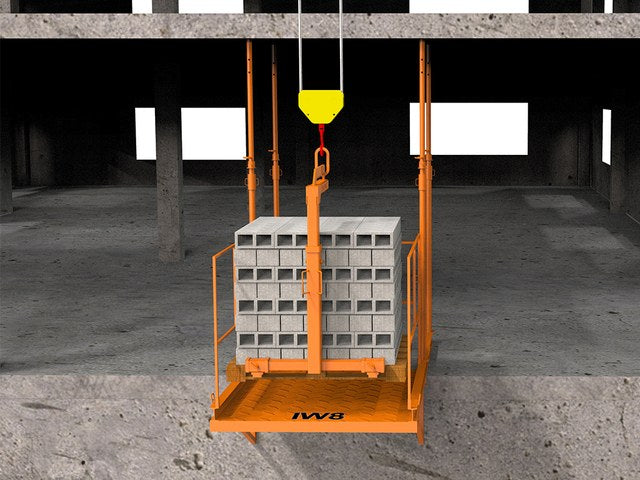 Plataforma de Descarga 1,5m x 1,5m - 2.000kg