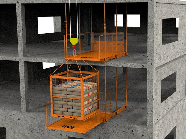 Plataforma de Descarga Retrátil 2m x 2m 1.5ton