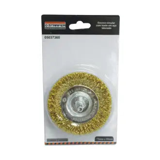 Escova Aço Circular 75X10mm Starfer