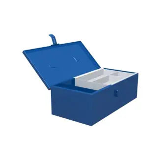 Caixa Ferramentas Metal 30X13x10 Bau N00