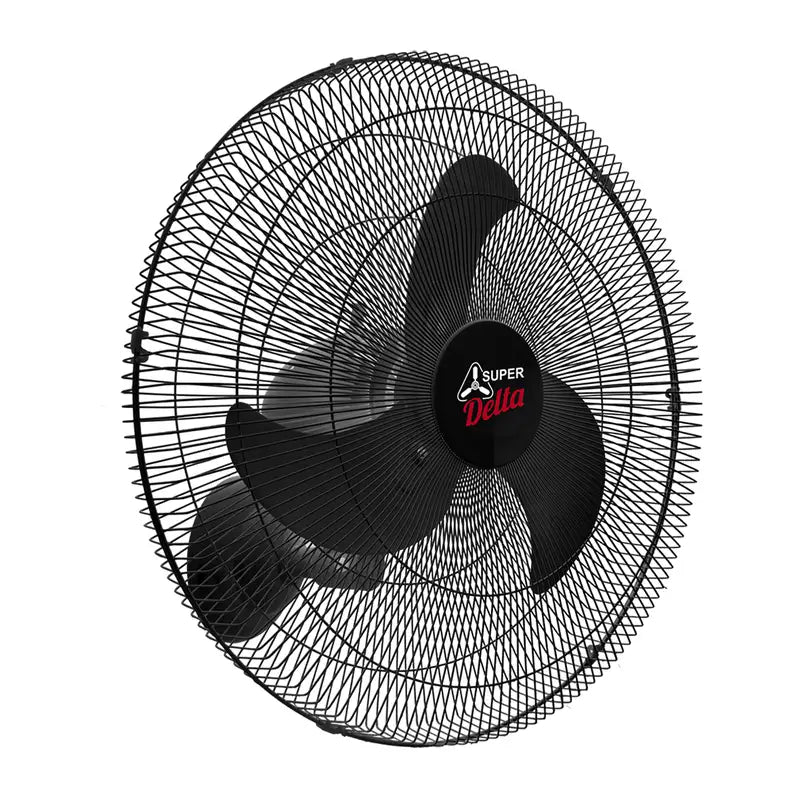 Ventilador Parede 65Cm Preto Ventidelta Bivolt