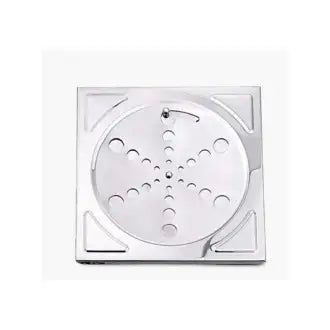 Grelha Quadrada Rotativa Inox S/Caixilho 10X10 Polinox