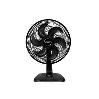 Ventilador Mesa 40Cm 6 Pás Preto Mallory 220V