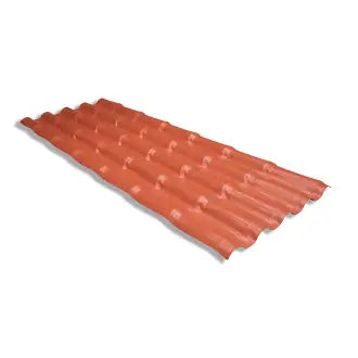 Telha Pvc Colonial 230X86 Cerâmica Nortelit