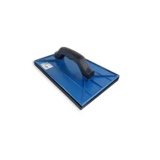 Desempenadeira Plástica Borracha 18X30 Azul