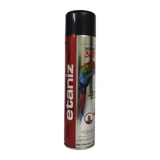 Tinta Spray Preto Brilhante 6X400 Etaniz 360G