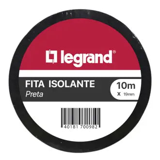 Fita Isolante 10Mx19mm Ag Legrand C10