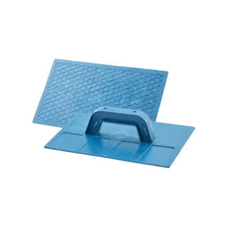 Desempenadeira Plástica Frisada 18X30 Azul C6 Thompson