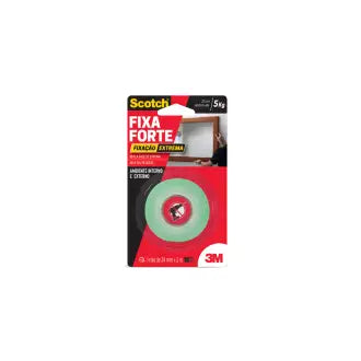 Fita Dupla Face Fixa Forte 24X2m 5Kg 3M