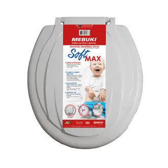 Assento Sanitário Branco Oval Mebuki