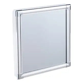 Armário Banheiro 31X36 Versátil Alumínio Branco Astra