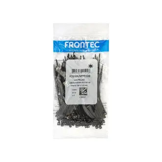 Abraçadeira Nylon 100Mmx2,5 Preta Frontec C100