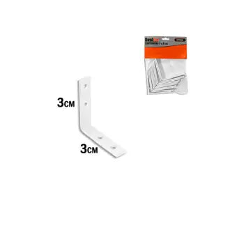 Cantoneira Móveis Branca 3Cm Bestfer C10
