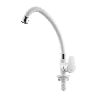 Torneira Pia Mesa Bica Móvel 1/4 Volta Abs Branco Tivoli