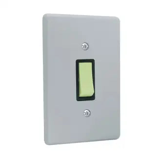 Interruptor 1 Simples 2X4 10A Cinza Radial C20