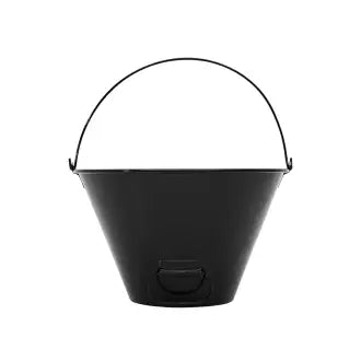 Balde Concreto Chapa Reforçada Preto 12L C6