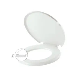 Assento Sanitário Branco Almofadado Herc