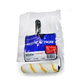 Rolo Lã Sintética 09Cm C/Suporte Tigre Anti Respingo 1377
