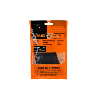 Abraçadeira Nylon 100Mmx2,5 Preta Foxlux C100