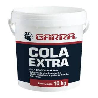 Cola Branca Pva Extra 10Kg Garra