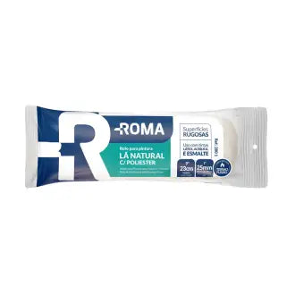 Rolo Lã Mista 23Cm S/Suporte Roma 280-1
