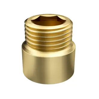 Bucha Latao 1/2" Sextavado Prolongador Macho/Fêmea