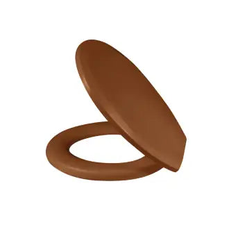 Assento Sanitário Caramelo Almofadado Plus Metasul