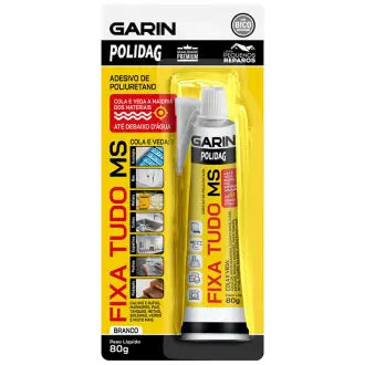 Cola Adesiva Fixatudo 80G Branco Garin C12