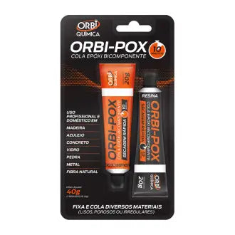Adesivo Epóxi Orbi Pox 40G En