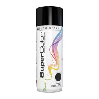 Tinta Spray Preto Brilhante 6X350 Tekbond