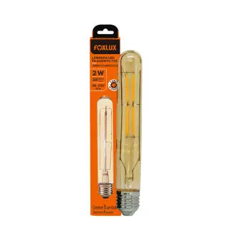 Lâmpada Led 4W 2200K Tubo Filamento Bivolt