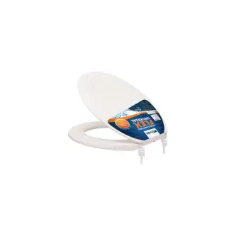 Assento Sanitário Branco Flex Oval Duda