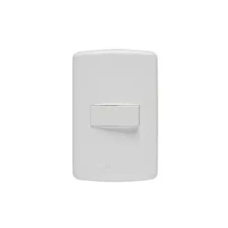 Interruptor 1 Simples 2X4 10A Branco Soprano