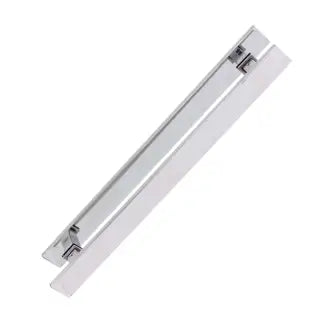 Puxador Porta Plano Inox Duplo 4X50x40