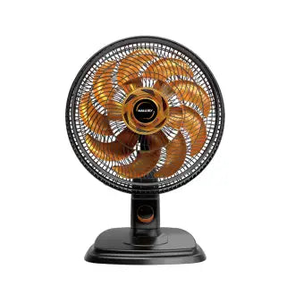 Ventilador Mesa 40Cm 15 Pás Ouro Mallory 220V