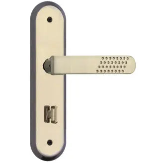 Fechadura Banheiro Alavanca Oxidada 182021 Stam